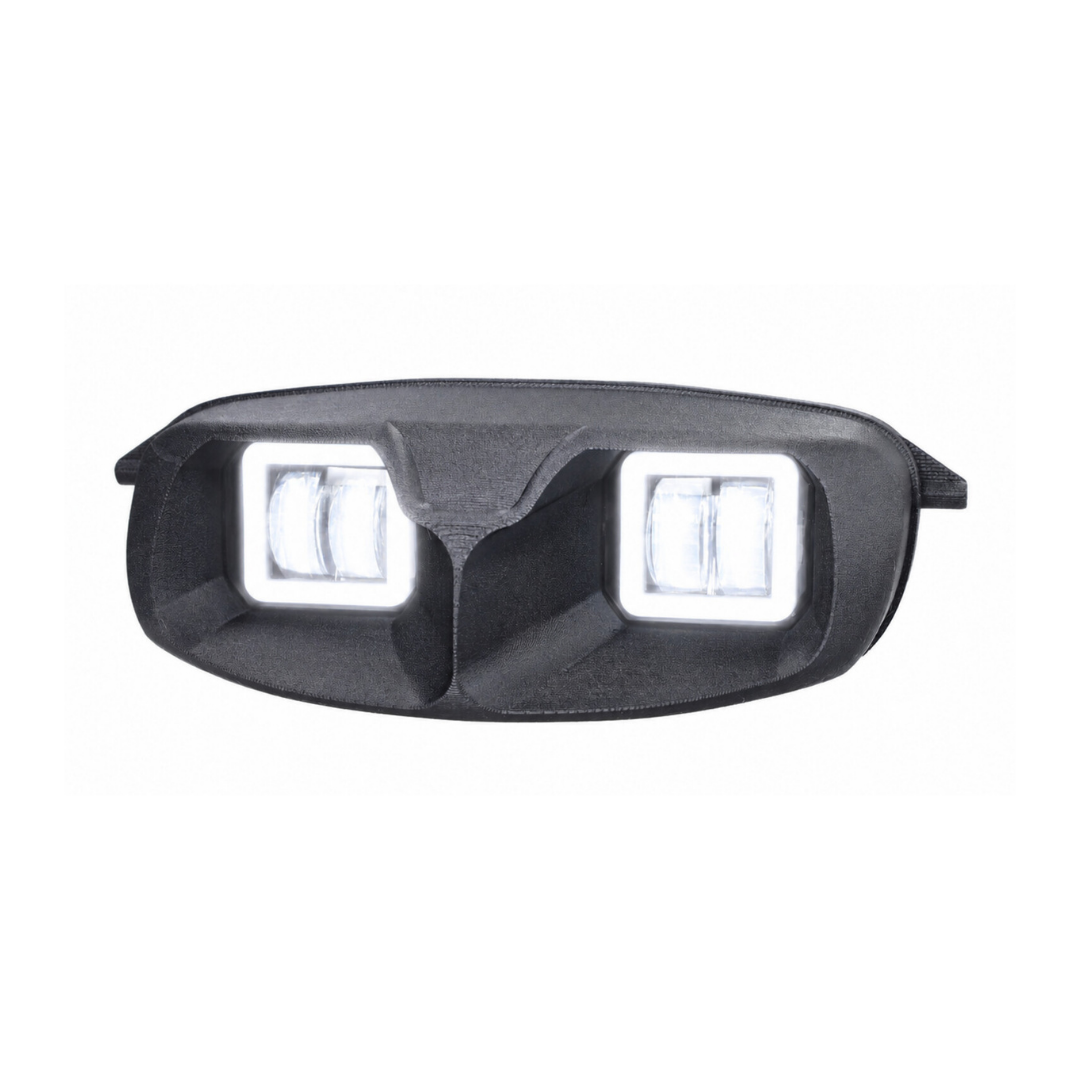 EVOK Led Angel Eye Headlight Piaggio Zip Fast Rider 1996-1997