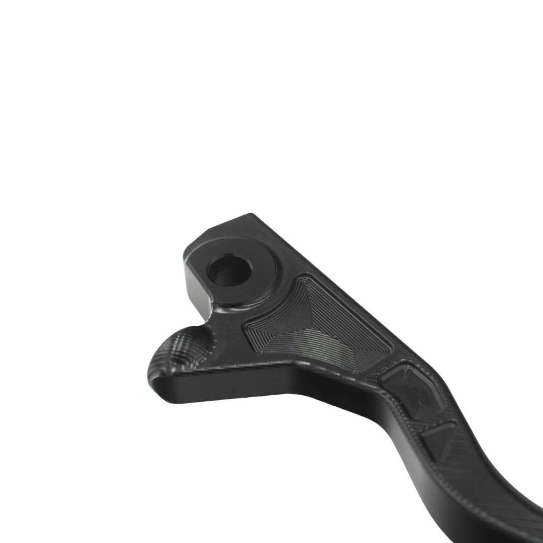 Brake Lever Set CNC Gloss Black Piaggio / Vespa Dual Disc