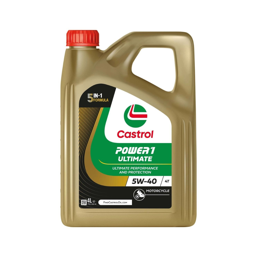 Castrol Power1/RS Racing 5W40 4-Stroke Oil 4 Liters