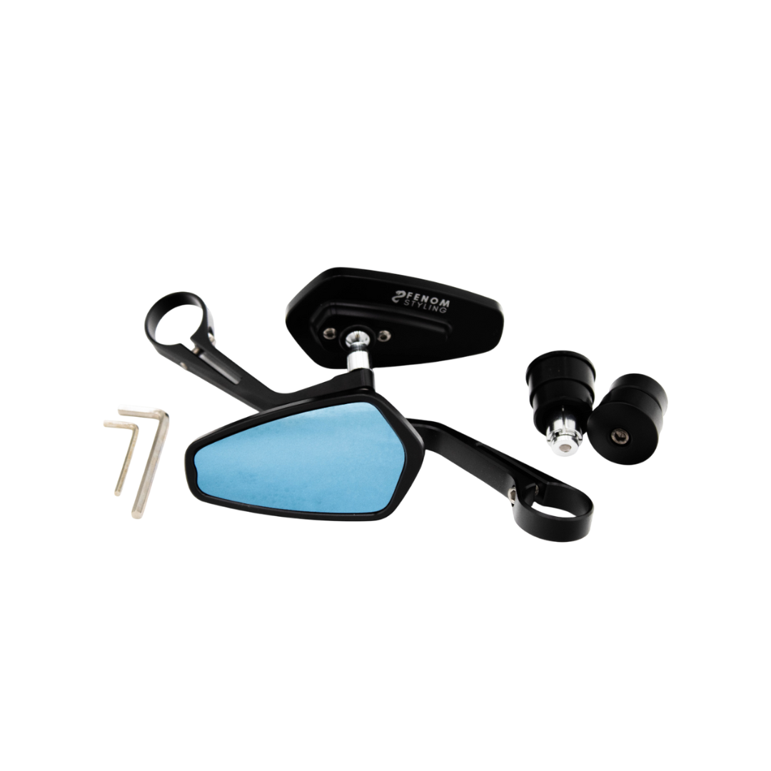 Fenom Bar End Spiegels CNC Universeel