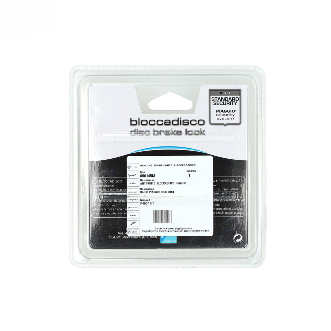 Blocca disco freno 5MM Bianco Originale Piaggio