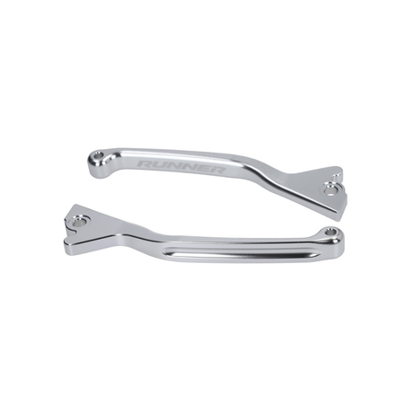 Set leve freno Chrome Fast Arrow Pro CNC Doppio Disco Gilera Runner 50-180cc 2 Tempi
