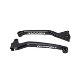 Set Leve Freno Nero Fast Arrow Pro CNC Disco Singolo Gilera Runner 50-180cc 2 Tempi