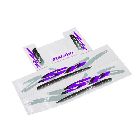 Set adesivi Piaggio Zip SP98 modello originale