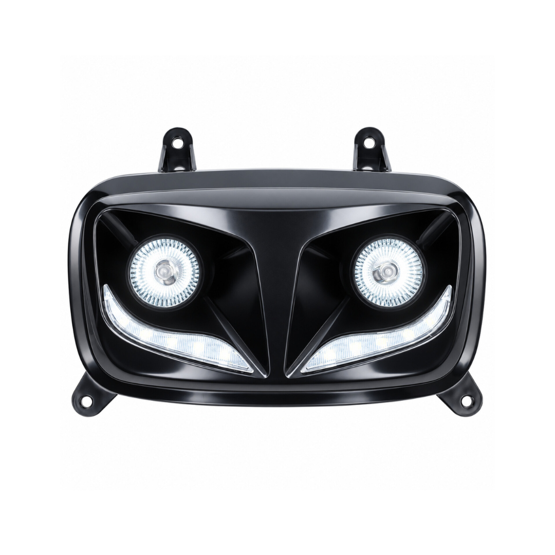 Faro anteriore Booskijker Nero MBK Booster / Yamaha BW's