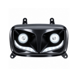 Faro anteriore Booskijker Nero MBK Booster / Yamaha BW's