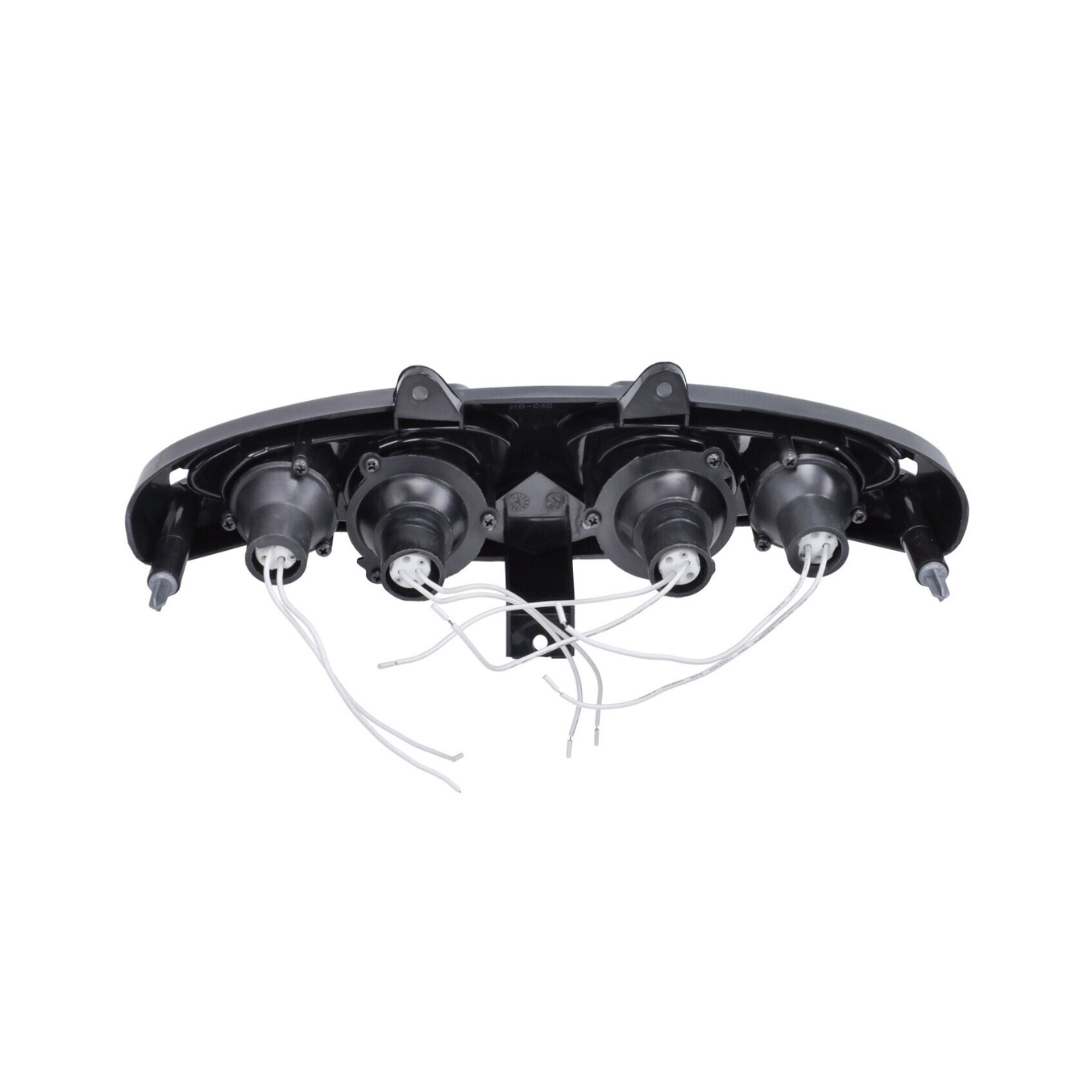 Mean Look Headlight Halogen Black Gilera Runner 50-180cc