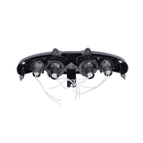 Mean Look Headlight Halogen Black Gilera Runner 50-180cc