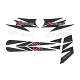 Set di adesivi Carbon Gilera Runner Originale