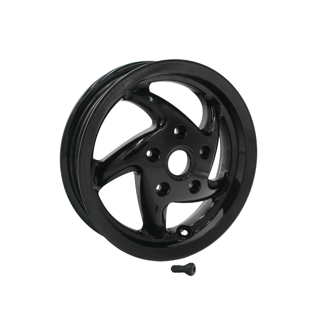 Front Rim Piaggio Zip SP98 Gloss Black CNC Original Model