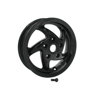 Cerchio anteriore Piaggio Zip SP98 Nero Lucido CNC Modello Originale