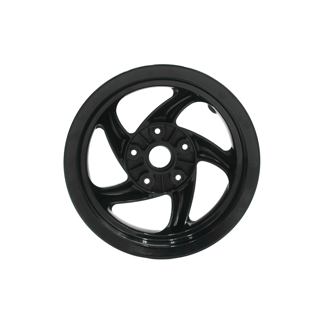 Front Rim Piaggio Zip SP98 Gloss Black CNC Original Model