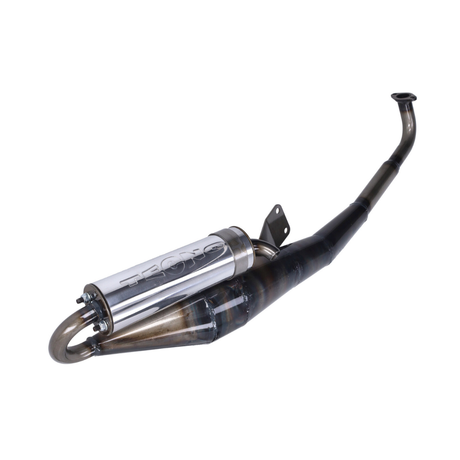 Scarico Completo Tecno Estoril Acciaio Naturale/Alluminio Tomos A35