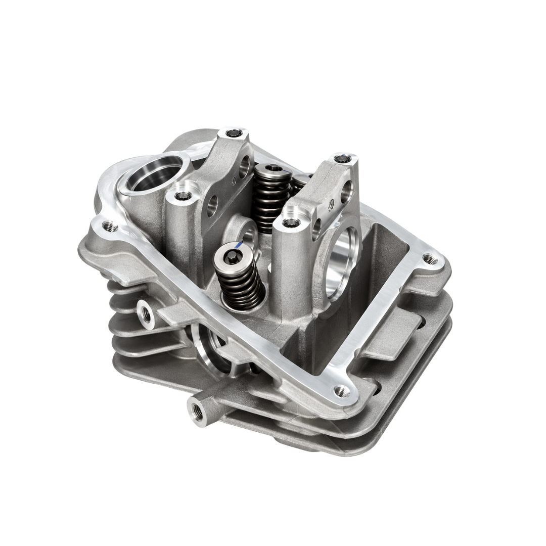 Cylinder Head Incl. Valves Piaggio / Vespa 4 Stroke 3V Euro 4 Original