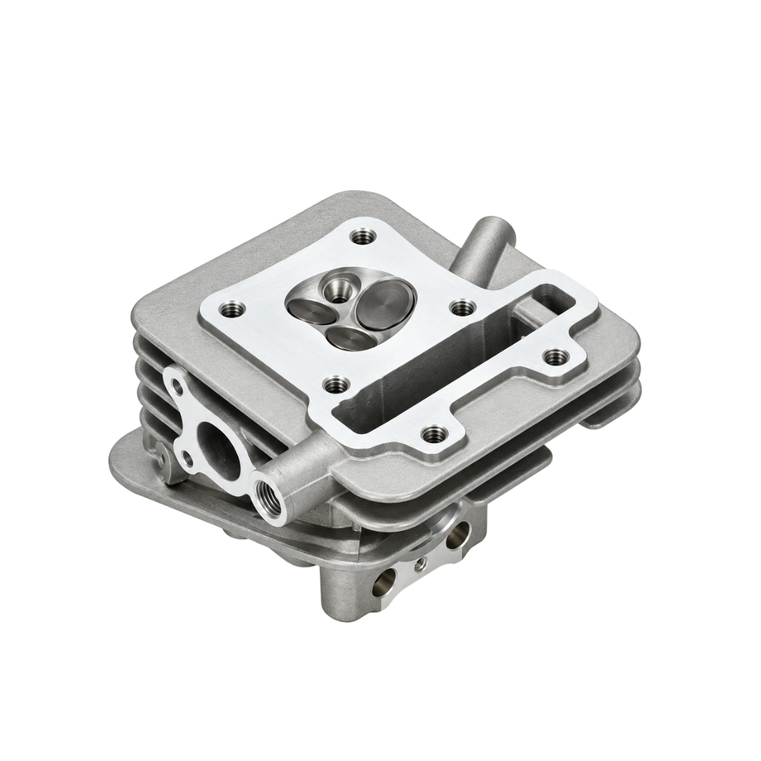 Cylinder Head Incl. Valves Piaggio / Vespa 4 Stroke 3V Euro 4 Original