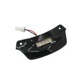Illuminazione Targa LED Completa Lucido Nero Vespa Sprint / Primavera