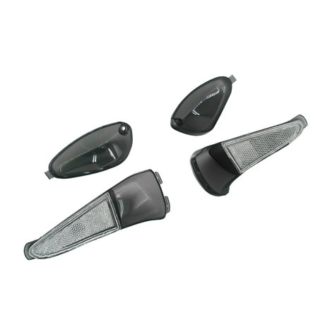 Set di Lenti Indicatori di Direzione Smoke Scuro per Gilera Runner