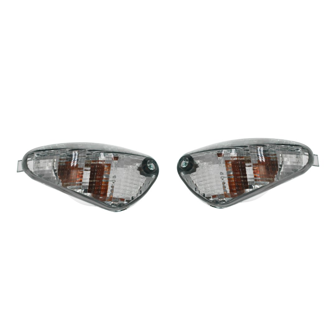 Set Fanale Freccia Anteriore Smoke per Gilera Runner 50-180cc