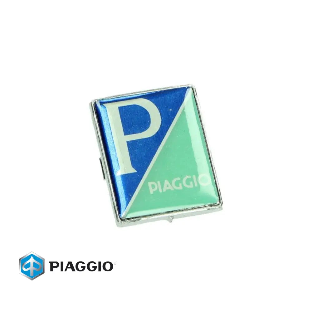 Originele Piaggio Klik Logo Sticker / Embleem Voorscherm Sprint Primavera Lx S Voorkaplogo