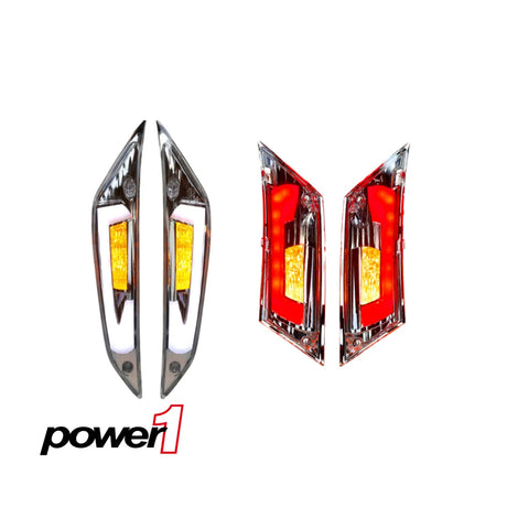 Power1 Led Zip Voor/Achter Helder Matrix Ledjes