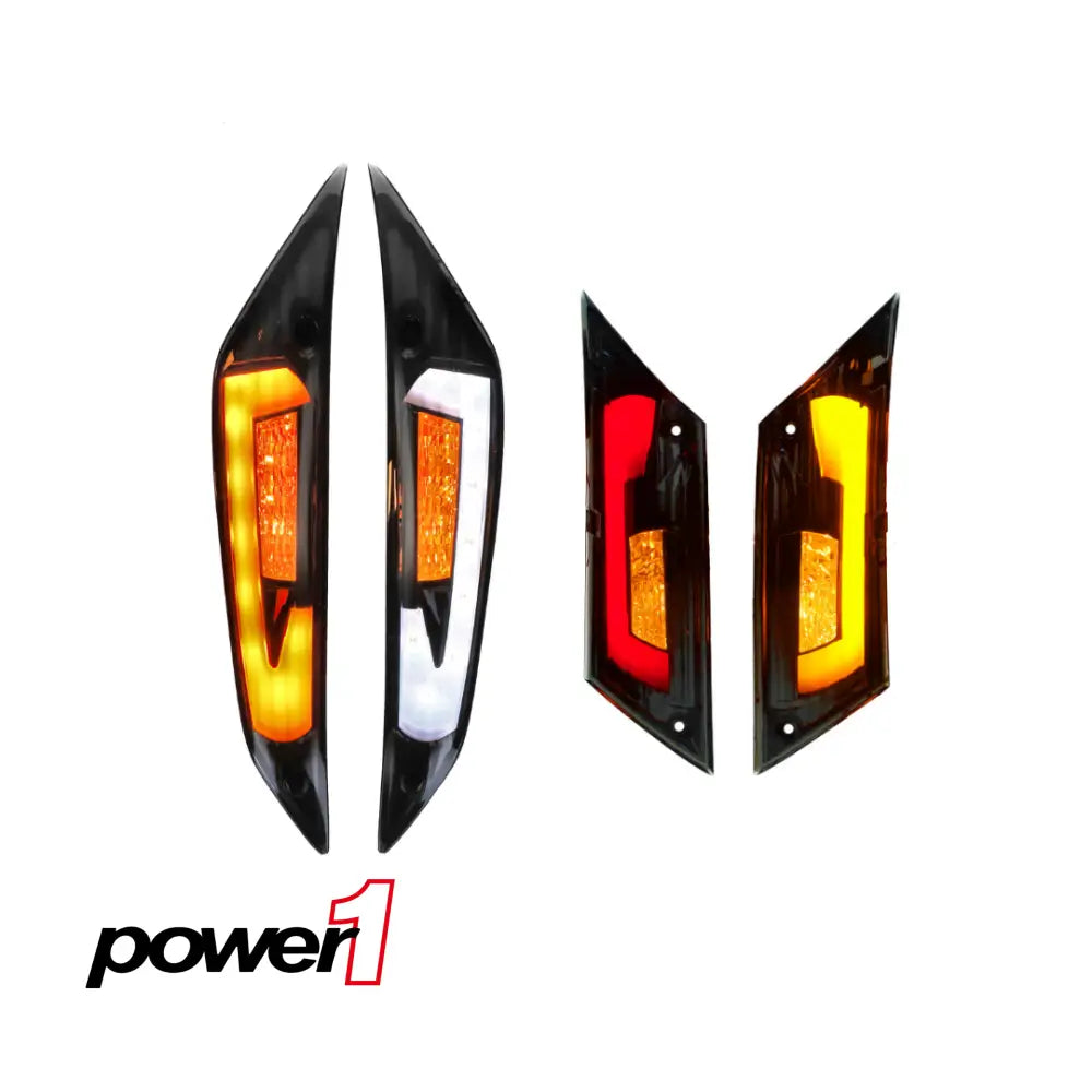 Power1 Led Zip Voor/Achter Smoke Matrix Ledjes