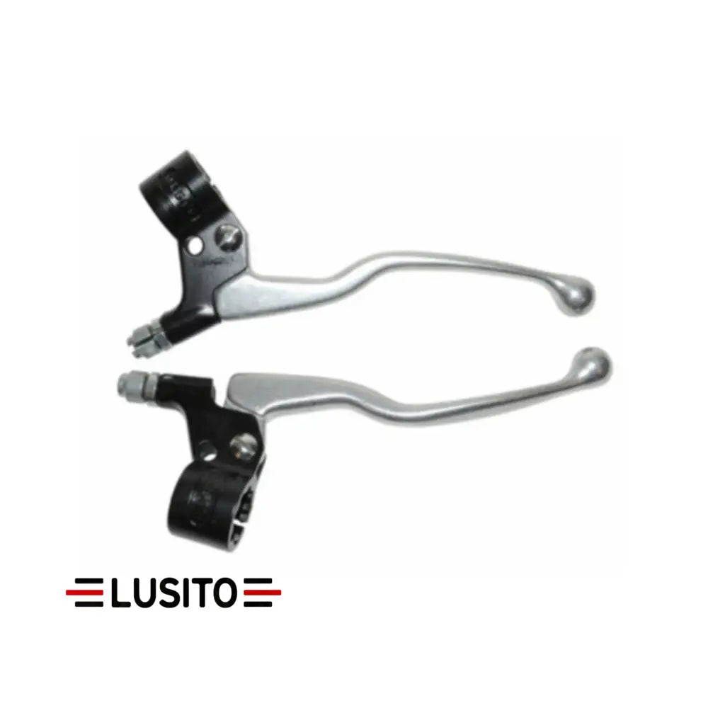 Remhendelset Lusito Lang Zwart/Aluminium Puch Maxi / Universeel Remhendel