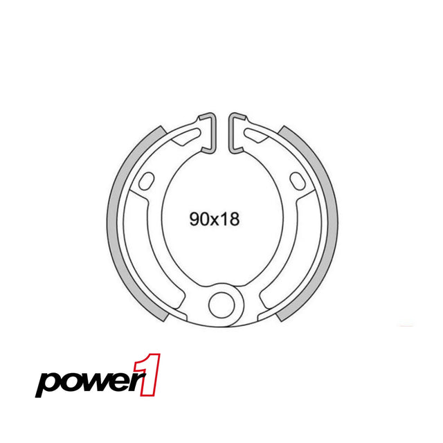 Remsegment Power1 1-Oog Tomos A3