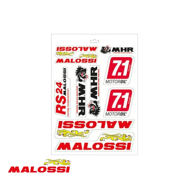 Stickerset Malossi 10-Delig