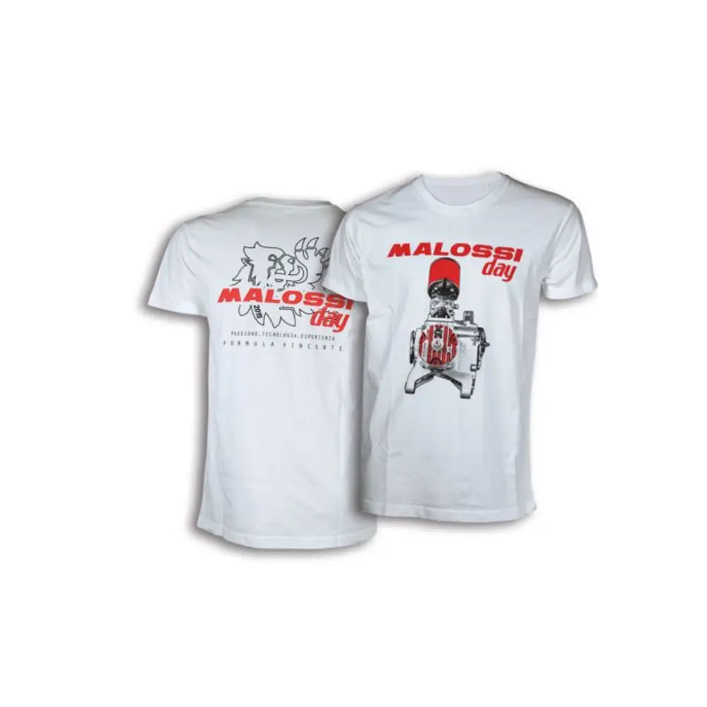 T-Shirt Malossi Day Wit Xl Shirt