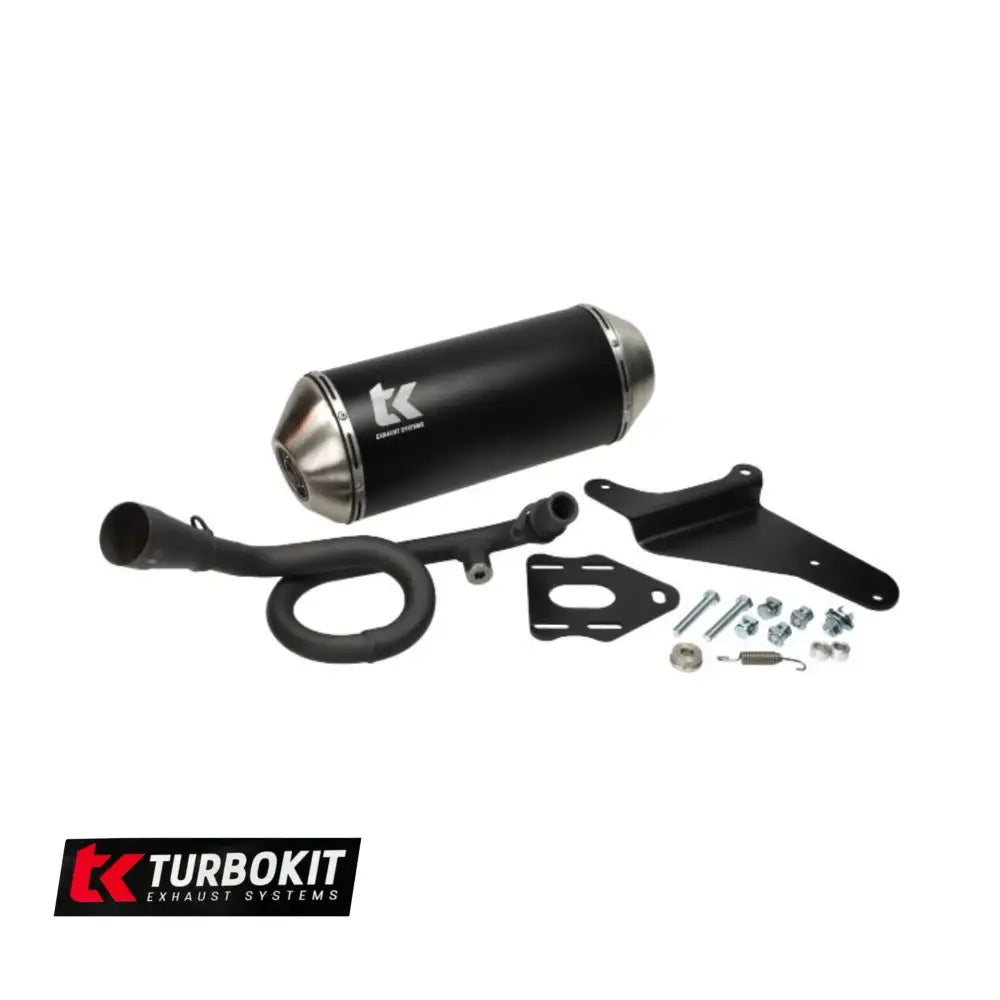 Turbokit Uitlaat Zwart Piaggio Zip / Liberty Iget 4T 3V Euro 4 4T