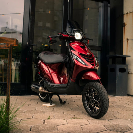 Valbeugels Piaggio Zip Glans Zwart Valbeugels zip