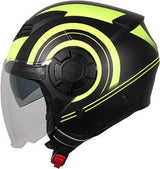 Vito Isola Mat Zwart - Fluor Isola Helm