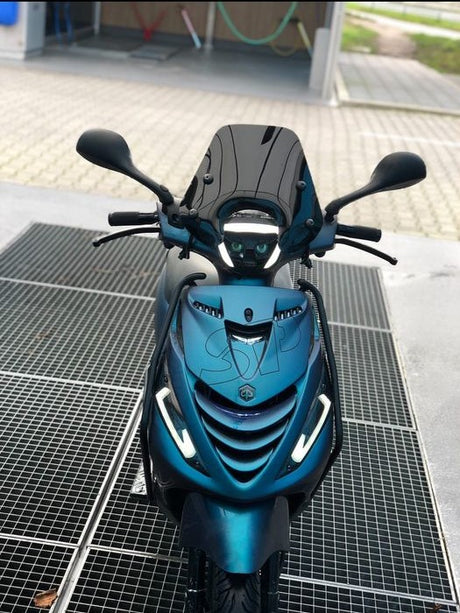 Valbeugels Piaggio Zip Mat Zwart